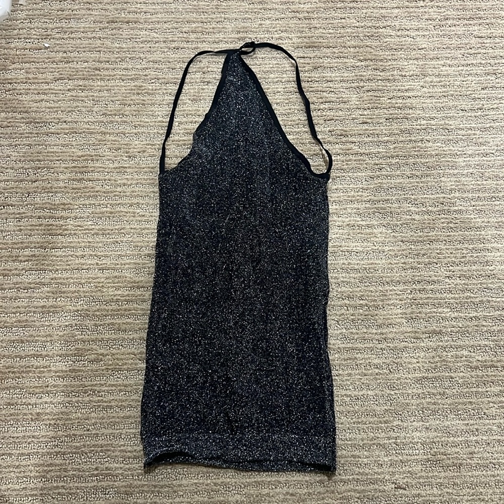 Halter Sequence Lingerie Mini Dress